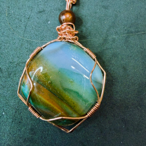 Custom Wire Wrapped Pendant