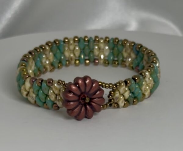 Boho SuperDuo Beaded Bracelet