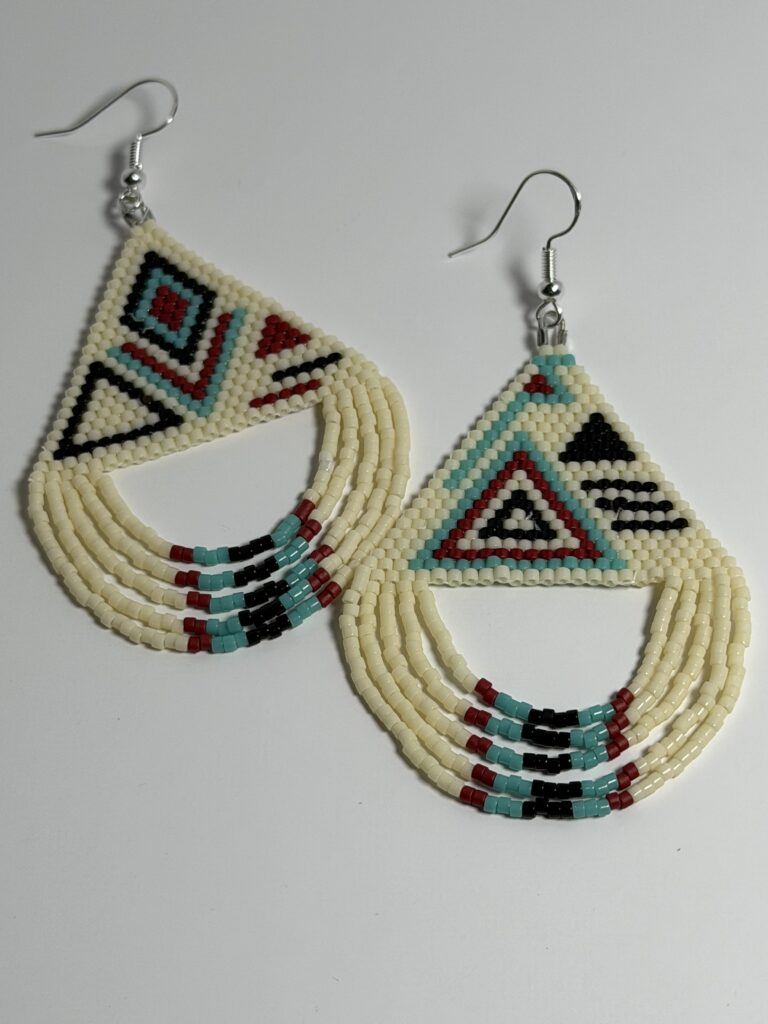 Southwest Spirit Looped Fringe Earrings