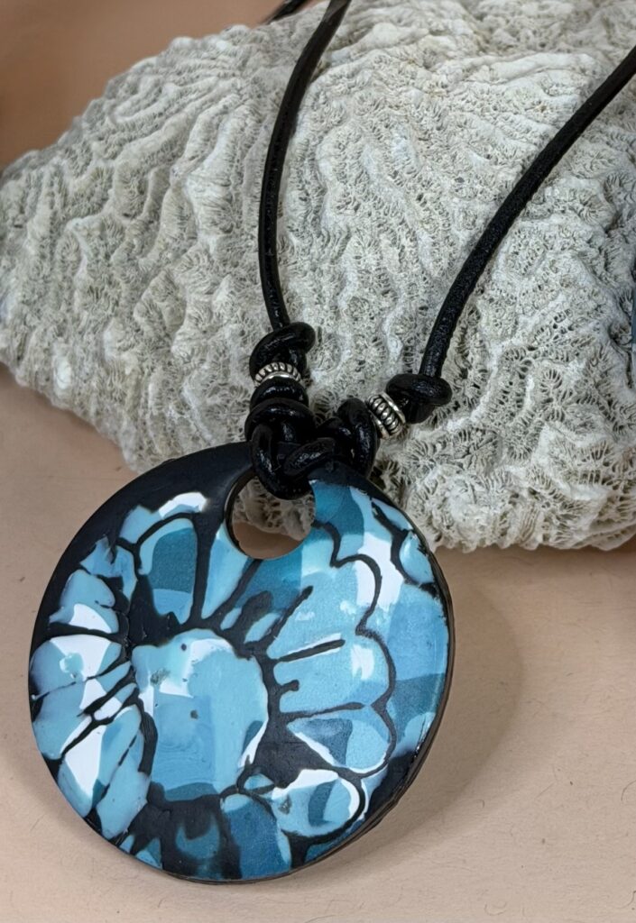 Ocean Bloom Pendant Necklace